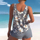 📢📢REDUCERE DE 60%!! ✨🏖️Costum de baie pentru femei din două piese cu imprimeu