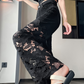 💖 PROMOTIE DE ZIUA ULTIMA - 50% REDUCERE 💖 Pantaloni cu imprimeu cu strasuri, pentru femei