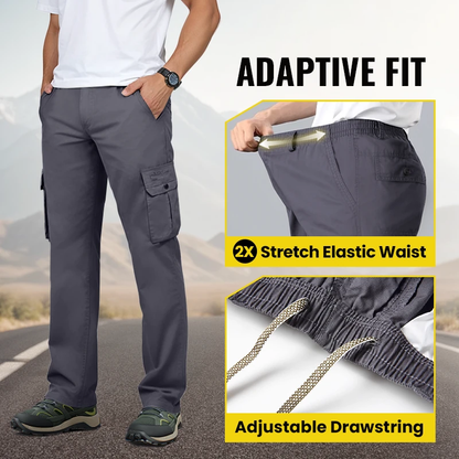 🔥Ultima zi de lichidare de stoc!💥Pantaloni cargo cu buzunare multiple pentru bărbați