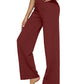 💖PROMOTIE DE ZIUA DE AZI - 50% REDUCERE 💖 Pantaloni largi casual pentru yoga, cu talie înaltă, pentru femei