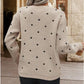 Women's Polka Dot Pullover Sweater