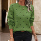 Women's Polka Dot Pullover Sweater