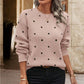 Women's Polka Dot Pullover Sweater