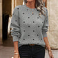 Women's Polka Dot Pullover Sweater