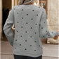 Women's Polka Dot Pullover Sweater