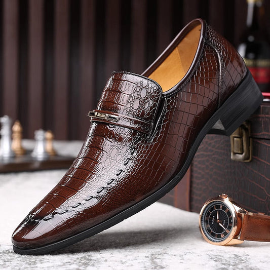 🐊👞 Pantofi confortabili și luxoși din piele pentru bărbați🔥✨