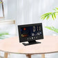 🔥Ceas de masă digital cu LED, cu monitor de temperatură și umiditate și prognoză meteo