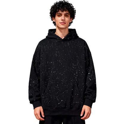 🌟 Hanorac confortabil cu glugă Starry Sky