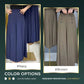 ✨Pantaloni eleganți, cu pliuri și croi larg