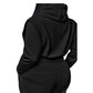Set tricou cu glugă și pantaloni de trening