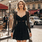 💃 Rochie de petrecere Starry Night Sparkle cu corset din dantelă