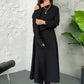 Ținute din tricot din două piese pentru femei Rochie midi fără mâneci și top scurt