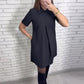 ✨💓Rochie mini elegantă cu guler pentru femei👗