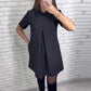 ✨💓Rochie mini elegantă cu guler pentru femei👗
