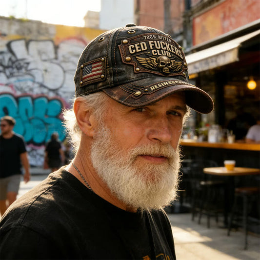 🧢Șapcă brodată vintage Old Fuckers Club