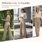 🌟👖Pantaloni eleganți pentru femei, cu talie înaltă