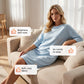 Rochie casual cu guler rotund și croi lejer pentru femei