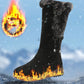 ❄️👢Botine Mid-Calf pentru Femei, Călduroase, Antiderapante și Rezistente la Uzură