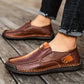 🔥 60% REDUCERE ⏰ Pantofi clasici din piele pentru bărbați – piele de vițel respirabilă, confort fără șireturi și stil atemporal! 👞✨