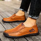 🔥 60% REDUCERE ⏰ Pantofi clasici din piele pentru bărbați – piele de vițel respirabilă, confort fără șireturi și stil atemporal! 👞✨