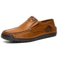 🔥 60% REDUCERE ⏰ Pantofi clasici din piele pentru bărbați – piele de vițel respirabilă, confort fără șireturi și stil atemporal! 👞✨