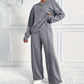 ✨🔥Set confortabil pentru femei, cu bluză cu mâneci lungi și pantaloni👚