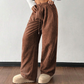 ⏳Reducere de 50% pentru o perioadă limitată⏰Pantaloni casual din catifea cu croi lejer pentru femei👖