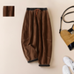 Pantaloni harem din catifea cu căptușeală călduroasă pentru femei