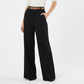 🥳 VÂNZARE 2026! 🎀 50K+ VÂNDUTE! REDUCERE 50%! Pantaloni largi cu talie înaltă – Alungiți picioarele! Poliester rezistent la cute. Must-have în garderobă! 🛡️🕊️