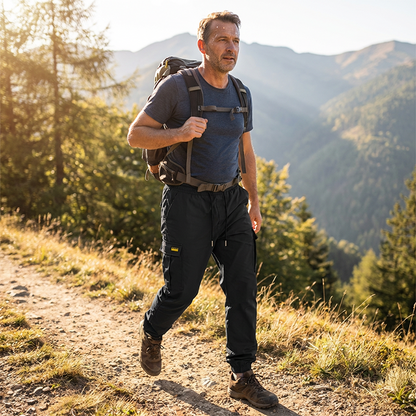 👖🌿 Pantaloni Cargo Bărbați Casual cu Șnur – Alegerea ideală pentru activitățile în aer liber