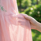 💝50% REDUCERE💃Rochie midi lejeră pentru femei, cu broderie