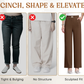🏆ULTIMA ZI DE REDUCERI 60% REDUCERE!!💝Pantaloni elastici cu talie înaltă și croială perfectă👖