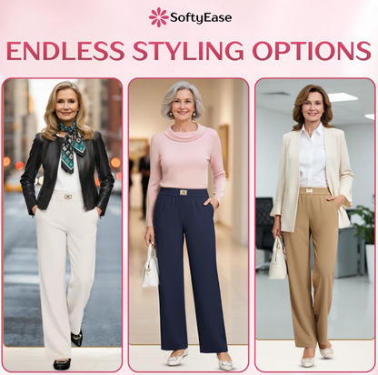 🏆ULTIMA ZI DE REDUCERI 60% REDUCERE!!💝Pantaloni elastici cu talie înaltă și croială perfectă👖