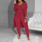 💖Set casual din 3 piese tricotate – top scurt, cardigan și pantaloni