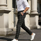🔥Pantaloni slim fit cu carouri pentru bărbați👖