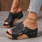 ✨【EU36-43】🔥Sandale cu platformă și vârf decupat pentru femei👡