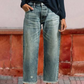 💝Reducere de 40%👖Blugi retro pentru femei, croiți drept, cu talie joasă