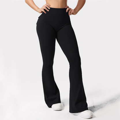 💞Pantaloni de yoga cu talie înaltă, la modă, pentru femei🏃‍♀️