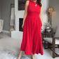 🌹Rochie maxi elegantă de damă cu decolteu ascuțit
