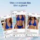 👙Costum de baie bikini cu guler halter pentru femei