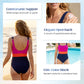 🏖️Costum de baie întreg pentru femei, cu blocuri de culori