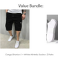 🩳Pantaloni scurți casual pentru bărbați, cu șnur în talie