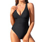 🩱Costum de baie întreg, sexy, cu bretele și decolteu în spate, pentru femei