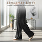 👖【S-5XL】🔥2026 Set pantaloni plus size nou sosit🎉Pantaloni de costum cu talie înaltă și picior larg pentru femei