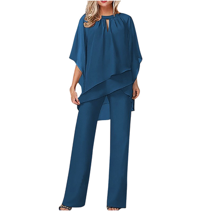 ✨ Set Elegant 2 Piese – Set modern din două piese feminin, stil elegant pentru purtare zilnică, 5 Culori, Mărimi S-3XL