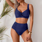 📢📢REDUCERE DE 50%!! 🏖️S-3XL👙Set de bikini cu bretele subțiri, din două piese
