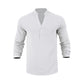 ☁️Treu henley casual de toamnă pentru bărbați