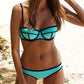 👙 Set de bikini sexy cu blocuri de culori pentru femei