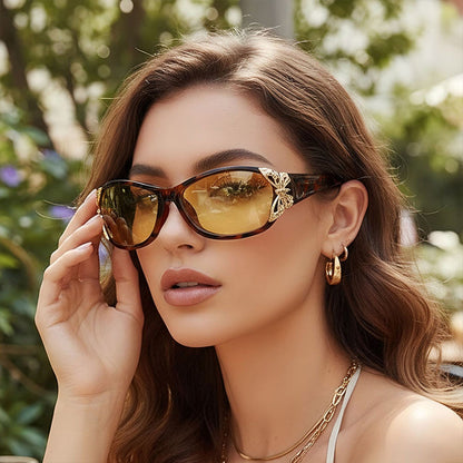 ✨🕶️Ochelari de soare supradimensionați în formă de fluture pentru femei