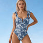 👙 Costum de baie dintr-o singură piesă pentru femei, cu imprimeu – La modă, care modelează silueta și confortabil 🌺🌊